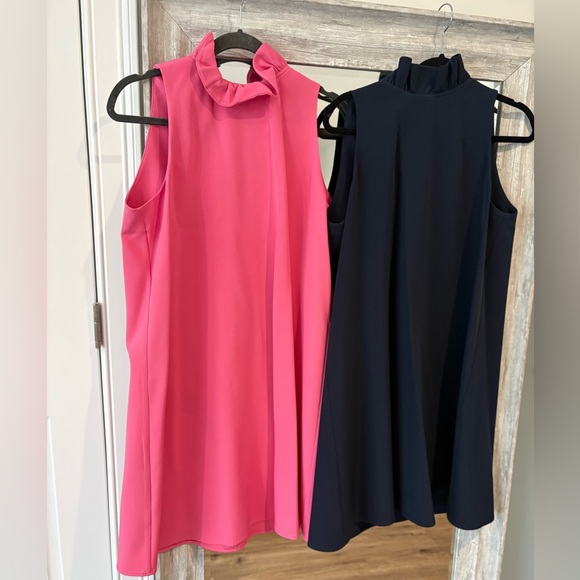 Hot Pink and Navy Blythe Dress from Tuckernuck - Picture 2 of 3